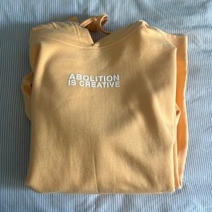 Abolition is Creative hoodie